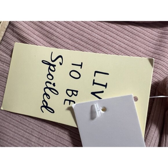 Lightweight Dusty Pink Long Cardigan Boho Layering NWT Women's Size XS - Picture 8 of 12